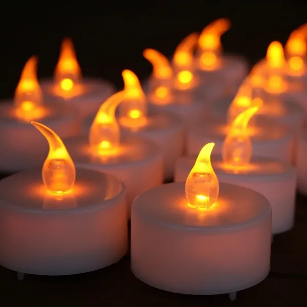 Bougies LED avec effets lumineux Cover