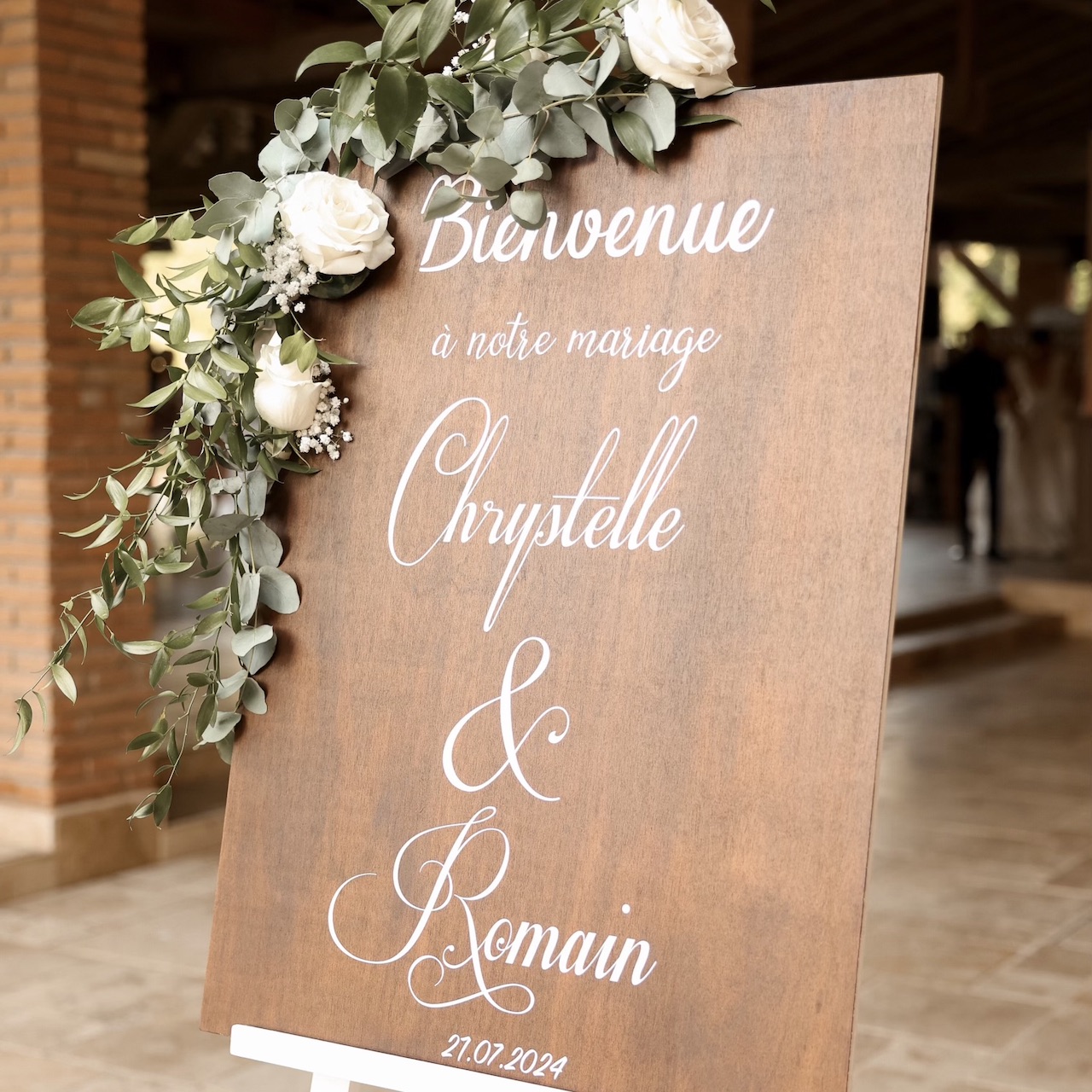 Panneaux de bienvenue ou de table Cover