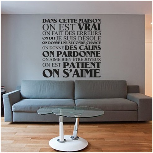 Stickers muraux géants ou citations déco Cover