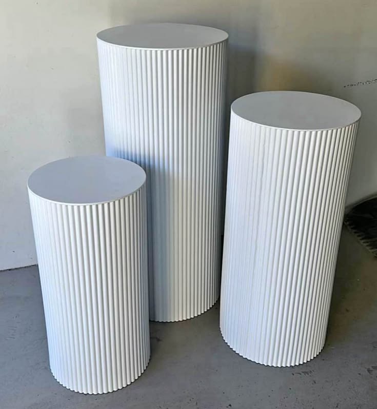 Table Cylindrique décorative