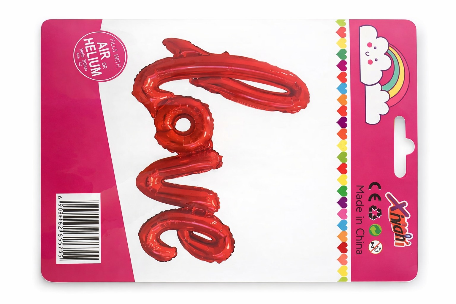 Ballon mot “Love”