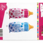 Ballons aluminium biberon