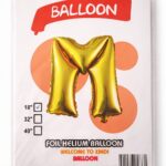 Ballon aluminium lettre (A-Z)