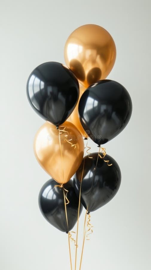 Ballons Or/Noir
