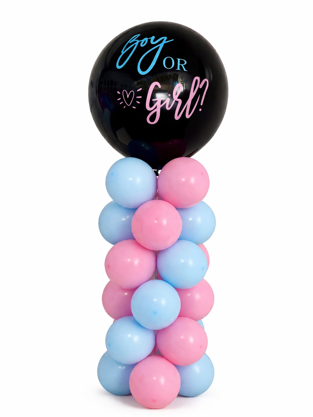 Support ballon gender reveal